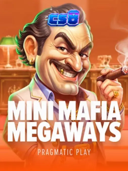 Interface do jogo Mini Mafia Megaways em um dispositivo móvel